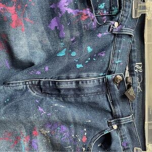 Colorful Splatter DG2 Denim Jeans